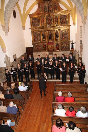 31/03/12 Coral AIZAGA de Pamplona, Iglesia San Esteban pueblo viejo